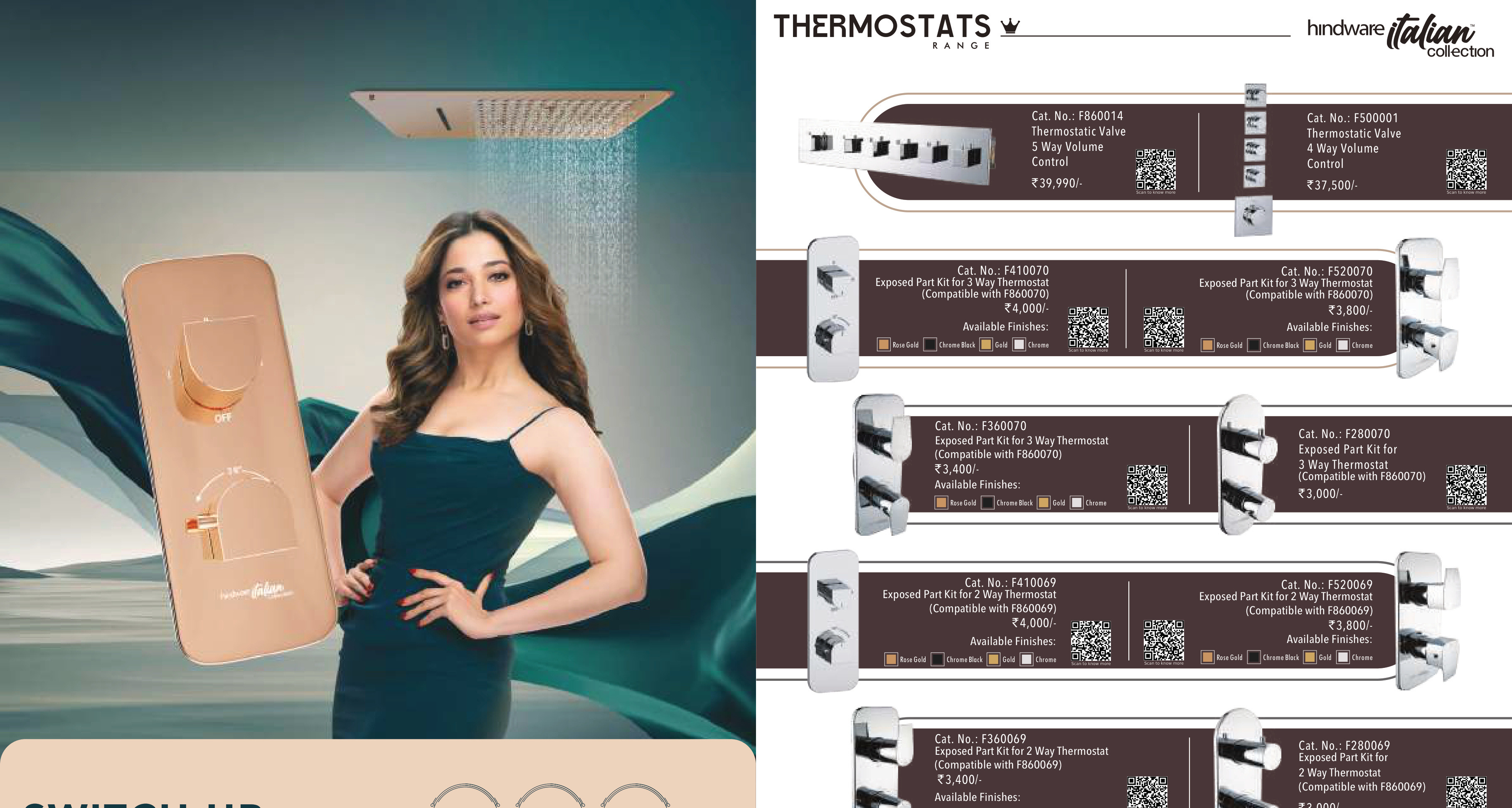 Thermostats & Showers